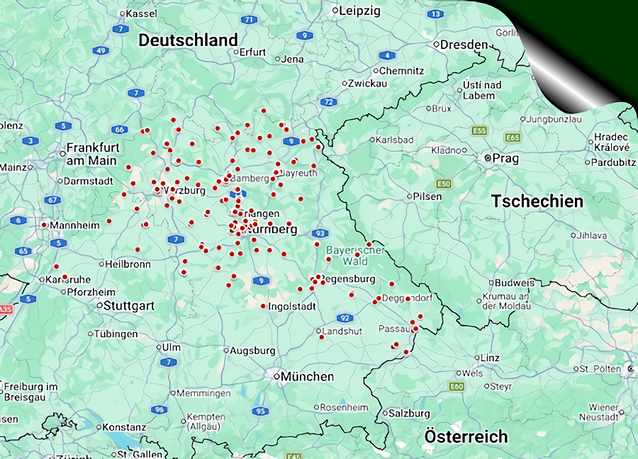 Google Maps Ausschnitt
